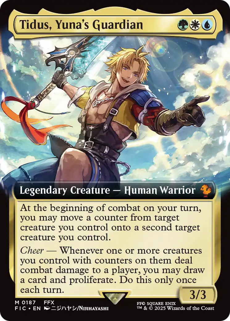 Tidus, Yuna's Guardian (Extended Art) [FINAL FANTASY Commander] | GnG Games