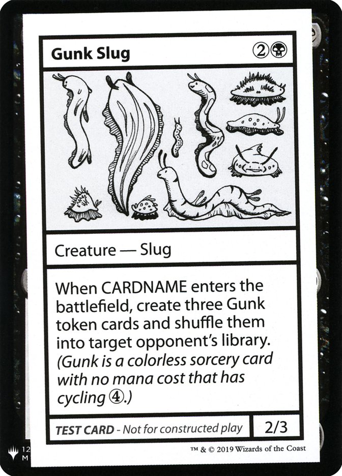 Gunk Slug [Mystery Booster Playtest Cards] | GnG Games