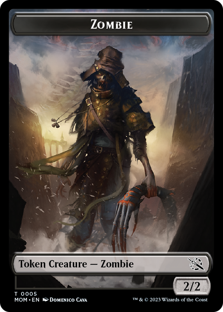 Zombie Token [March of the Machine Tokens] | GnG Games