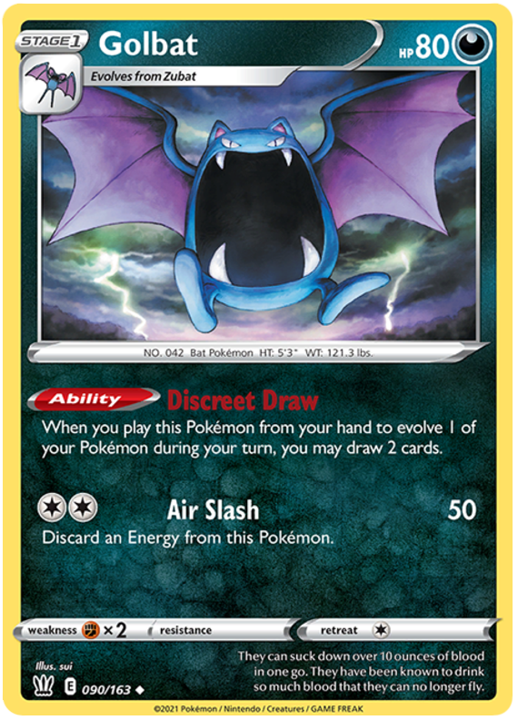 Golbat (090/163) [Sword & Shield: Battle Styles] | GnG Games