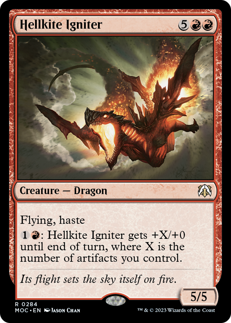 Hellkite Igniter [March of the Machine Commander] | GnG Games