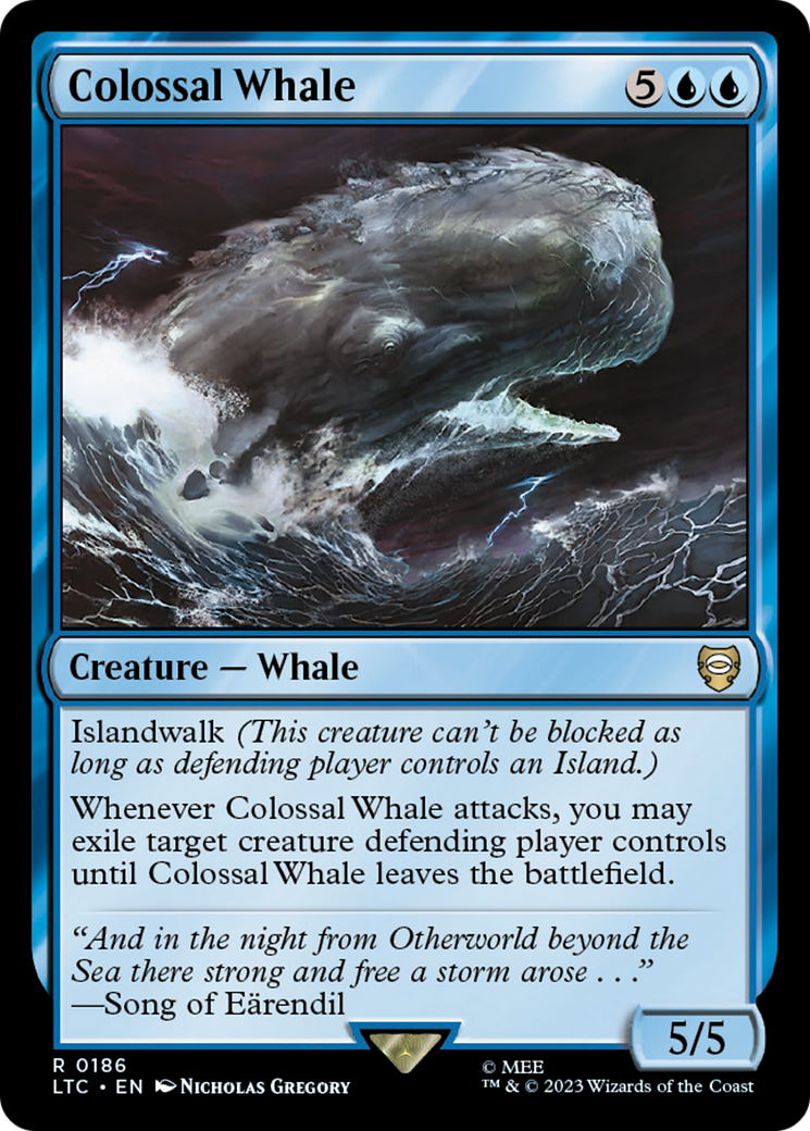 Colossal Whale [The Lord of the Rings: Tales of Middle-Earth Commander] | GnG Games