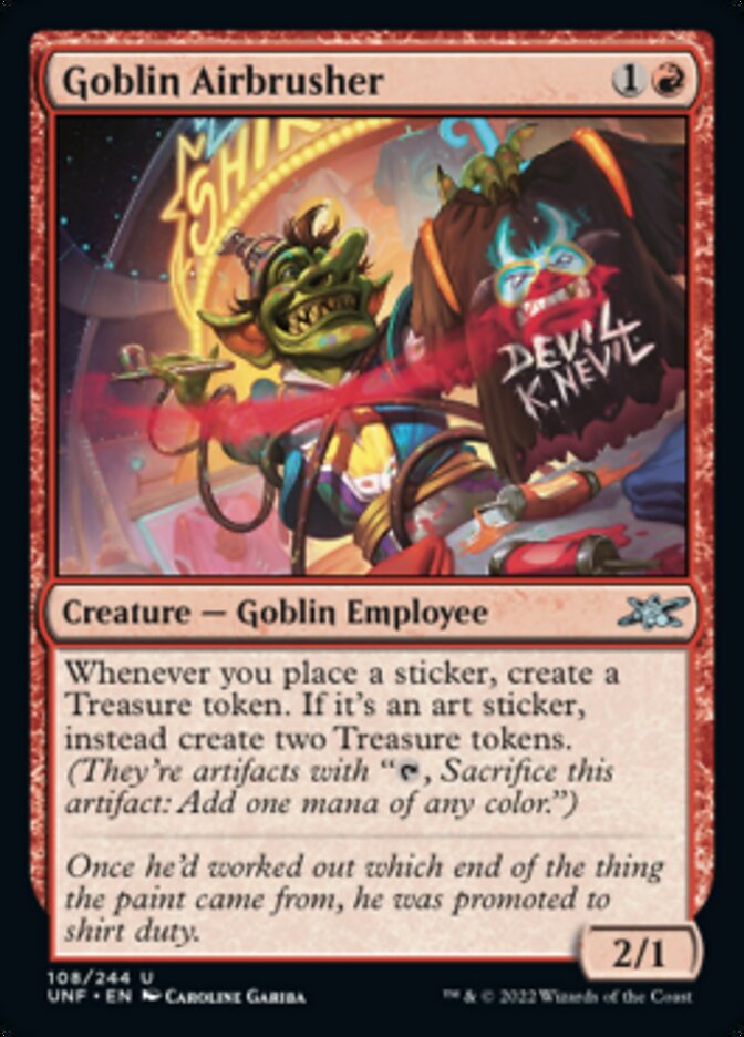 Goblin Airbrusher [Unfinity] | GnG Games