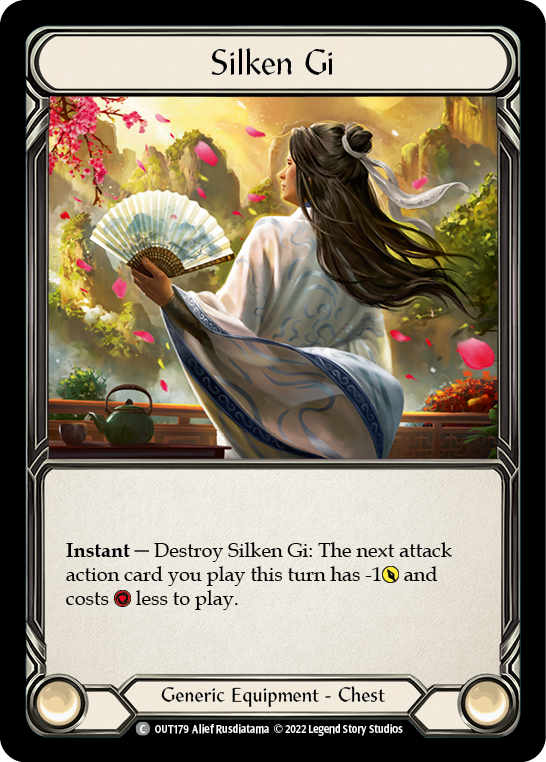 Silken Gi [OUT179] (Outsiders)  Cold Foil | GnG Games