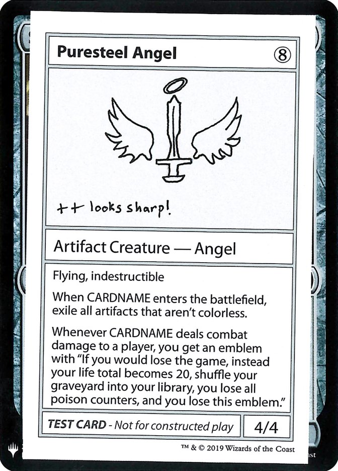 Puresteel Angel [Mystery Booster Playtest Cards] | GnG Games