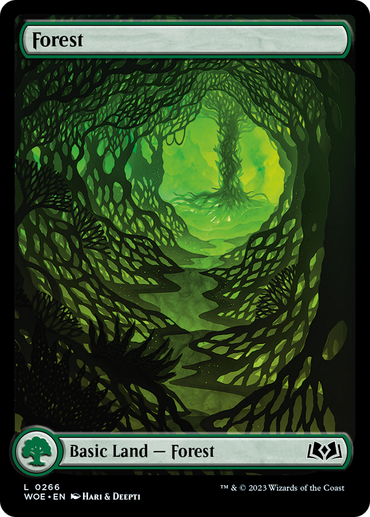 Forest (266) (Full-Art) [Wilds of Eldraine] | GnG Games