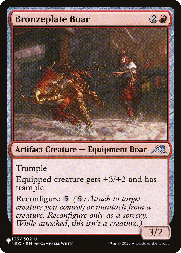 Bronzeplate Boar [The List] | GnG Games