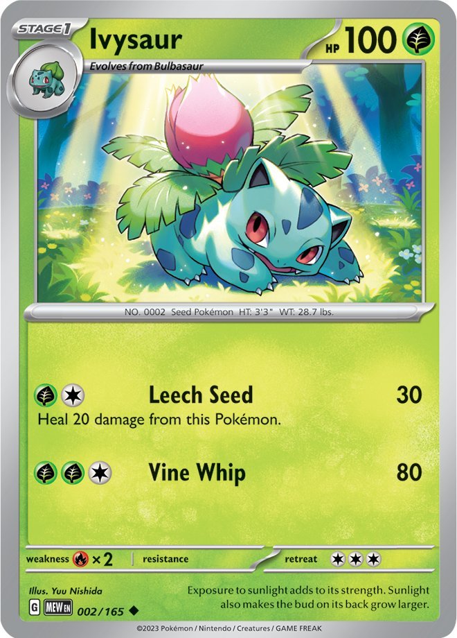 Ivysaur (002/165) [Scarlet & Violet 151] | GnG Games