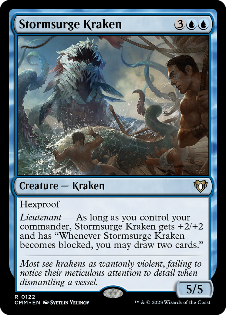 Stormsurge Kraken [Commander Masters] | GnG Games