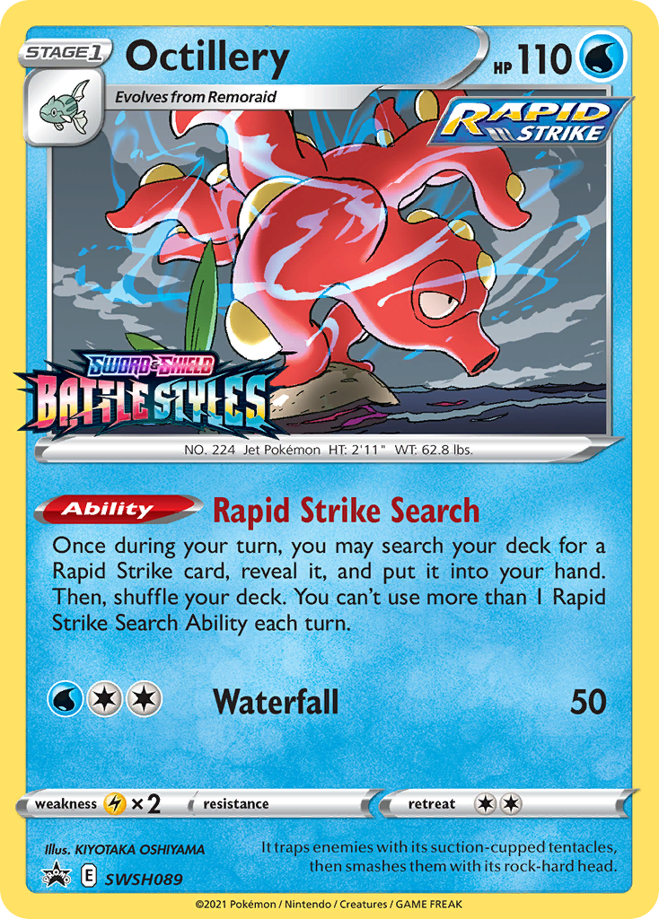 Octillery (SWSH089) (Prerelease Promo) [Sword & Shield: Black Star Promos] | GnG Games