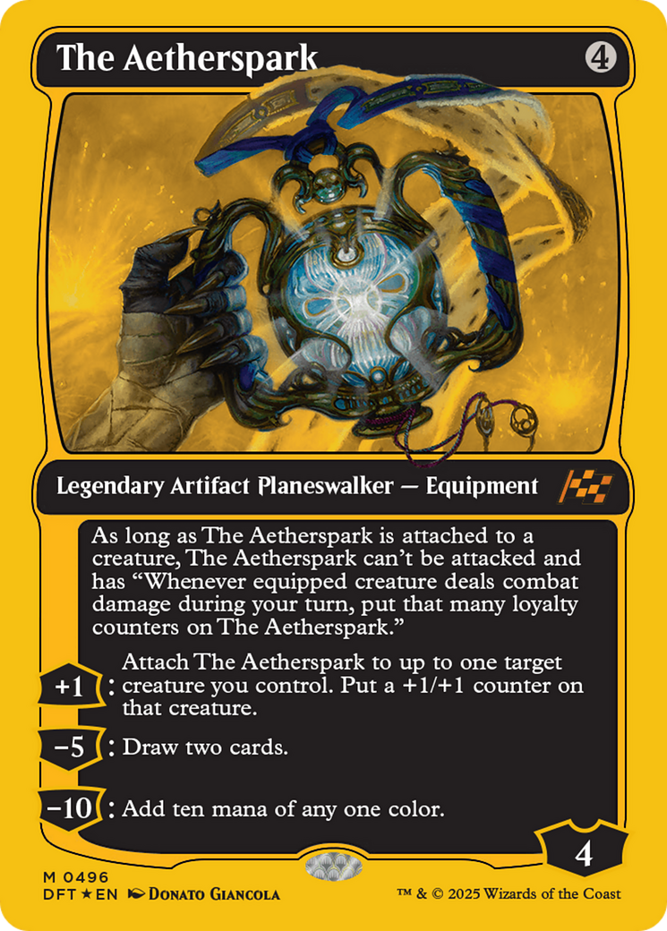 The Aetherspark (First-Place Foil) [Aetherdrift] | GnG Games