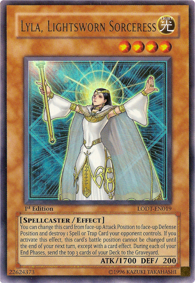 Lyla, Lightsworn Sorceress [LODT-EN019] Ultra Rare | GnG Games