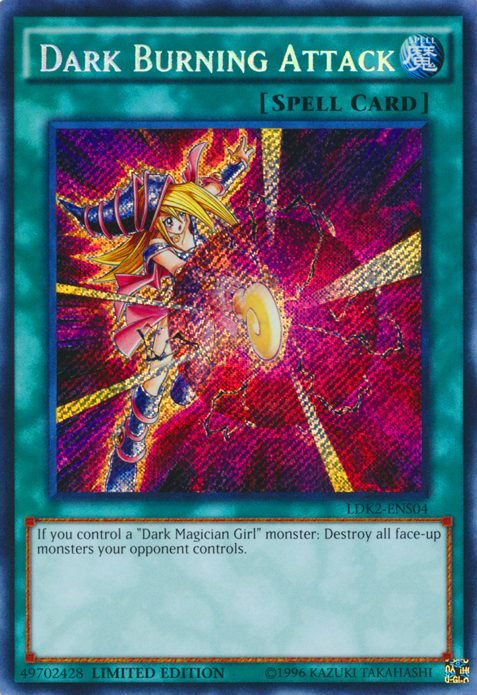 Dark Burning Attack [LDK2-ENS04] Secret Rare | GnG Games