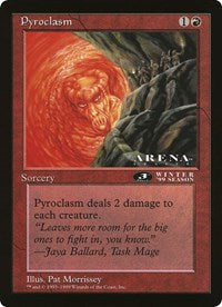 Pyroclasm (Oversized) [Oversize Cards] | GnG Games
