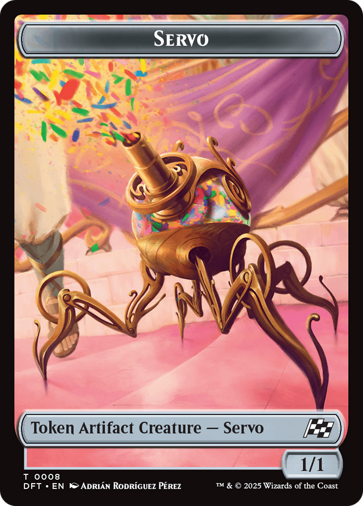 Beast (0010) // Servo Double-Sided Token [Aetherdrift Tokens] | GnG Games
