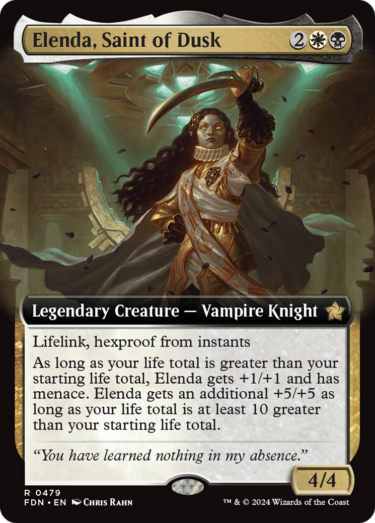 Elenda, Saint of Dusk (Extended Art) [Foundations] | GnG Games