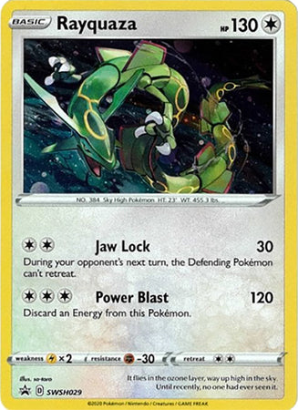 Rayquaza (SWSH029) [Sword & Shield: Black Star Promos] | GnG Games