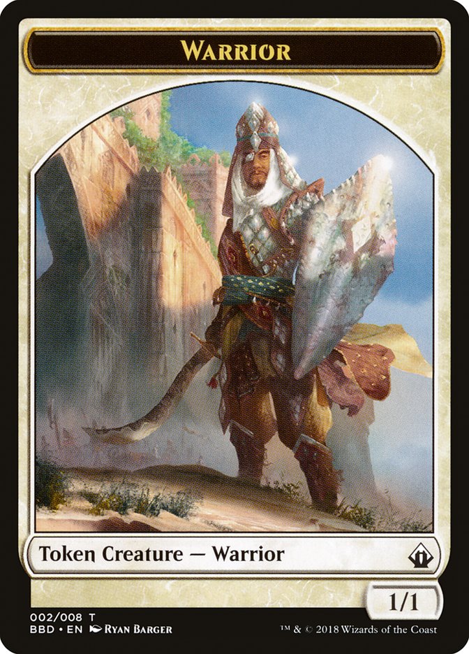 Warrior Token [Battlebond Tokens] | GnG Games