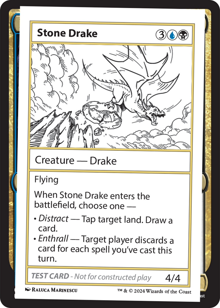 Stone Drake [Mystery Booster 2 Playtest Cards] | GnG Games