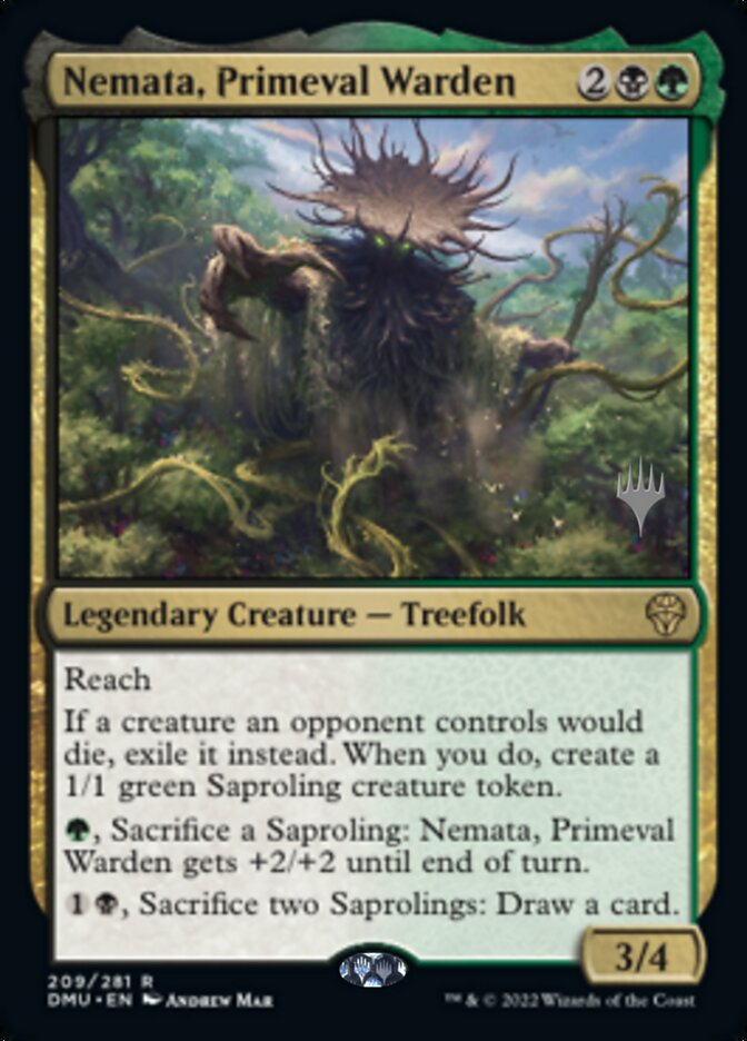 Nemata, Primeval Warden (Promo Pack) [Dominaria United Promos] | GnG Games