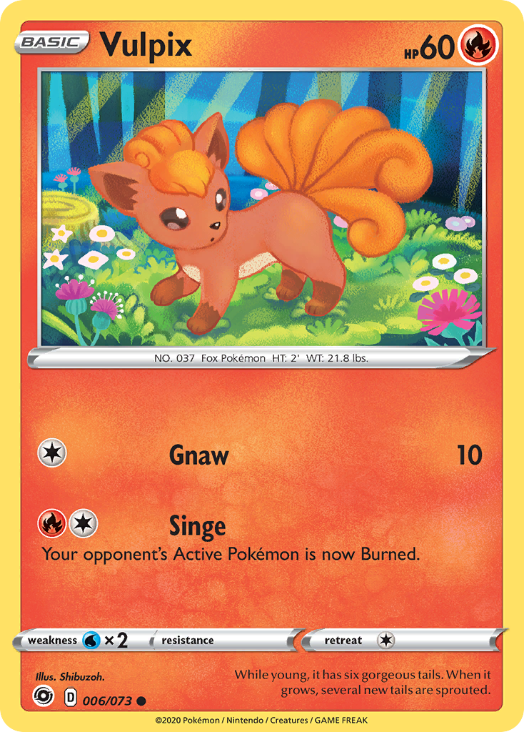 Vulpix (006/073) [Sword & Shield: Champion's Path] | GnG Games