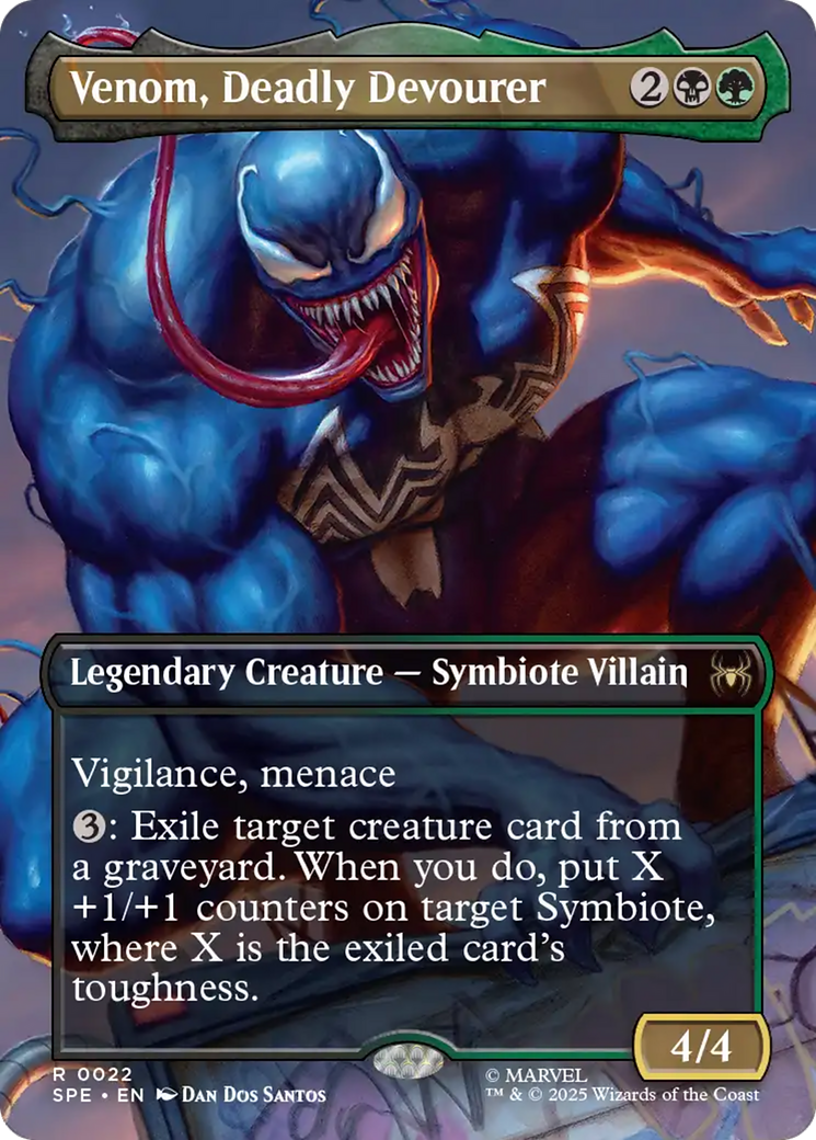 Venom, Deadly Devourer (Borderless) [Marvel's Spider-Man: Eternal-Legal] | GnG Games