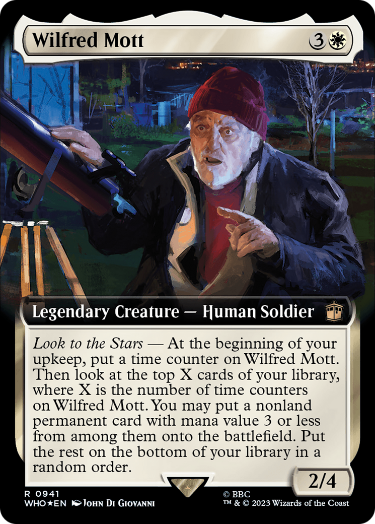 Wilfred Mott (Extended Art) (Surge Foil) [Doctor Who] | GnG Games