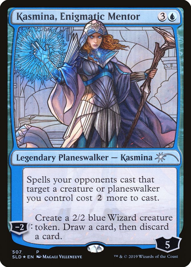 Kasmina, Enigmatic Mentor (Stained Glass) [Secret Lair Drop Promos] | GnG Games