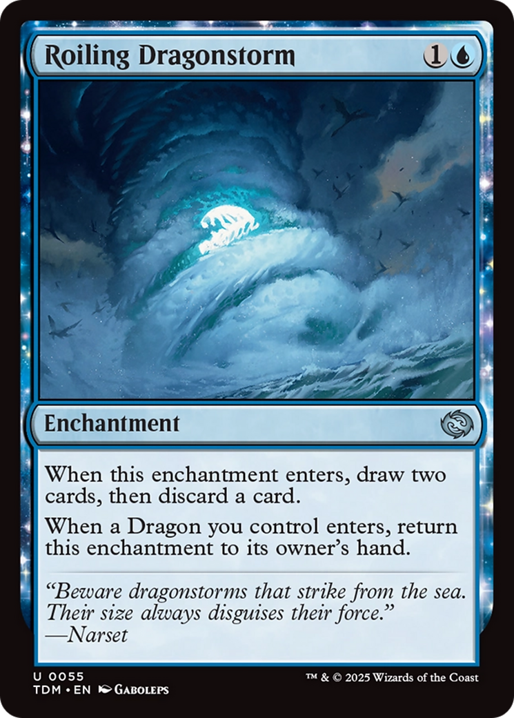 Roiling Dragonstorm [Tarkir: Dragonstorm] | GnG Games