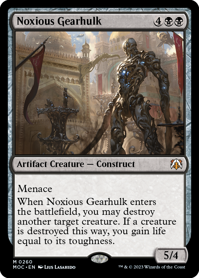 Noxious Gearhulk [March of the Machine Commander] | GnG Games