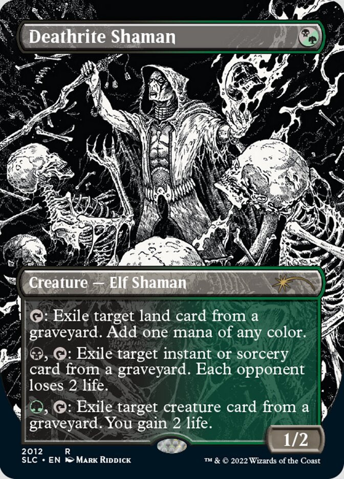 Deathrite Shaman (Borderless) [Secret Lair Countdown Kit] | GnG Games