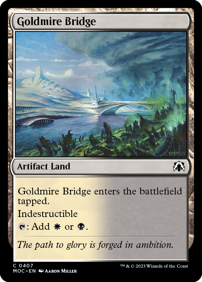 Goldmire Bridge [March of the Machine Commander] | GnG Games