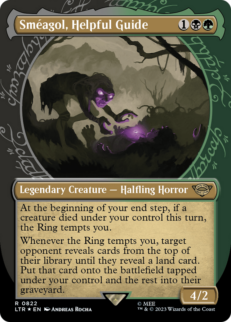 Smeagol, Helpful Guide (Showcase) (Surge Foil) [The Lord of the Rings: Tales of Middle-Earth] | GnG Games