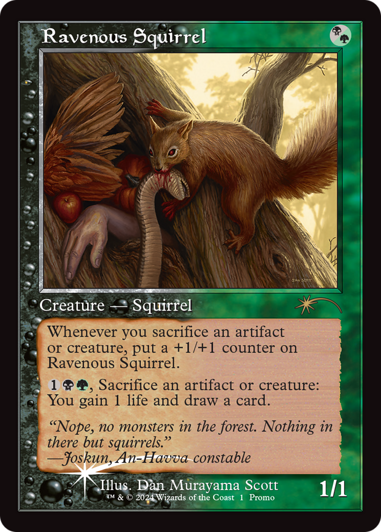 Ravenous Squirrel (Open House) [Wizards Play Network 2024] | GnG Games