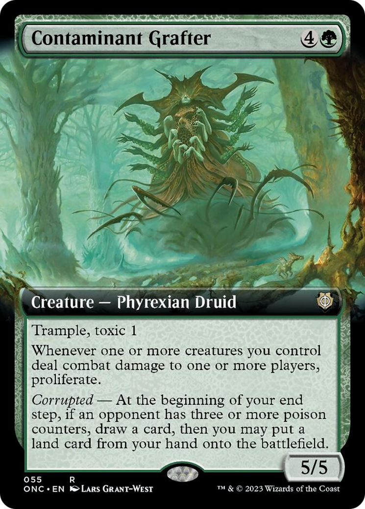 Contaminant Grafter (Extended Art) [Phyrexia: All Will Be One Commander] | GnG Games