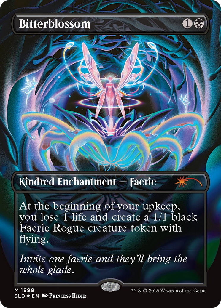 Bitterblossom (Double Rainbow Foil) [Secret Lair Drop Series] | GnG Games