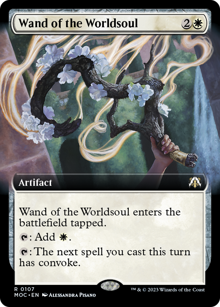 Wand of the Worldsoul (Extended Art) [March of the Machine Commander] | GnG Games