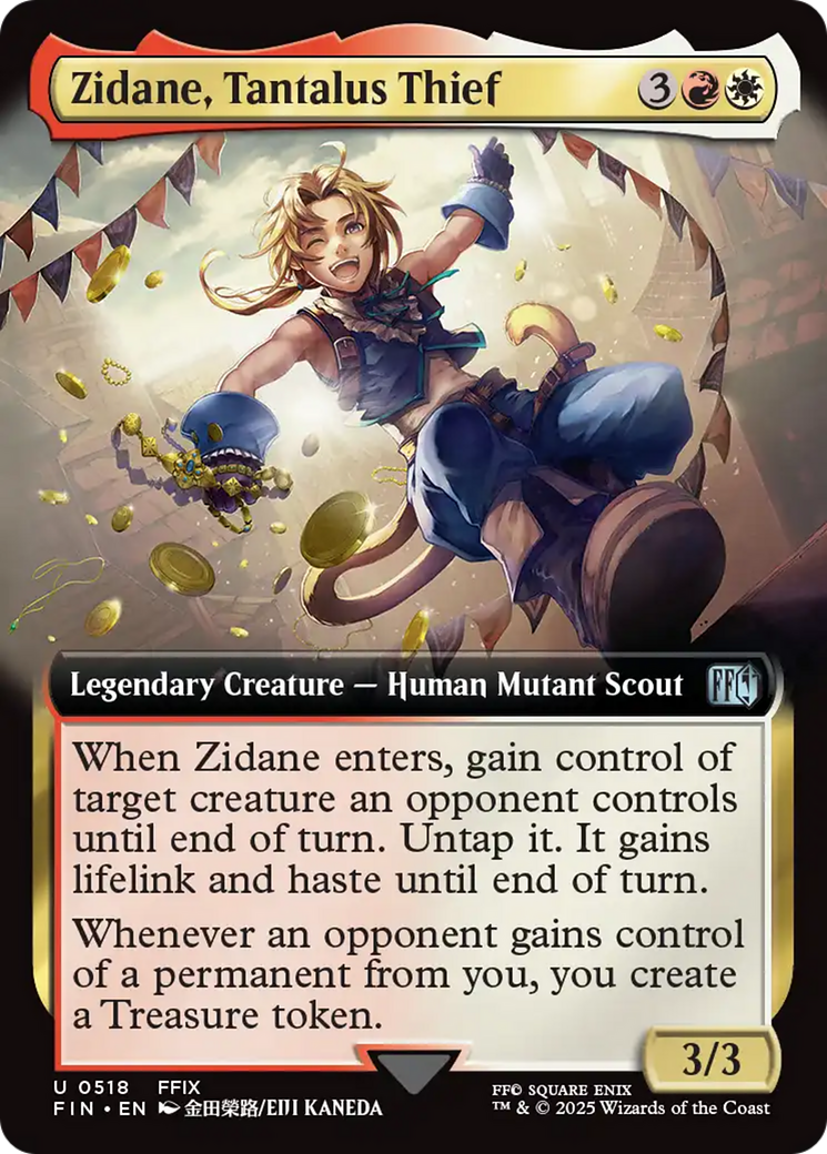 Zidane, Tantalus Thief (Extended Art) [FINAL FANTASY] | GnG Games