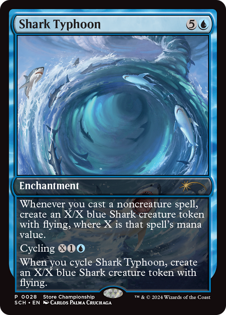 Shark Typhoon (Store Championship) [Bloomburrow Promos] | GnG Games