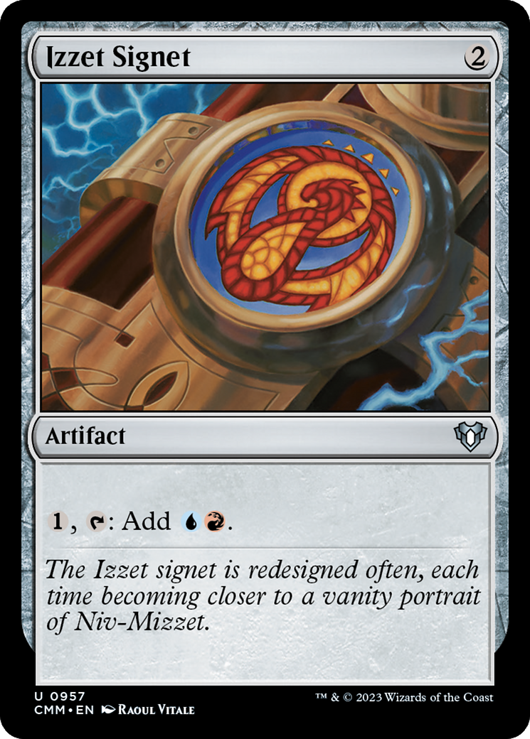 Izzet Signet [Commander Masters] | GnG Games