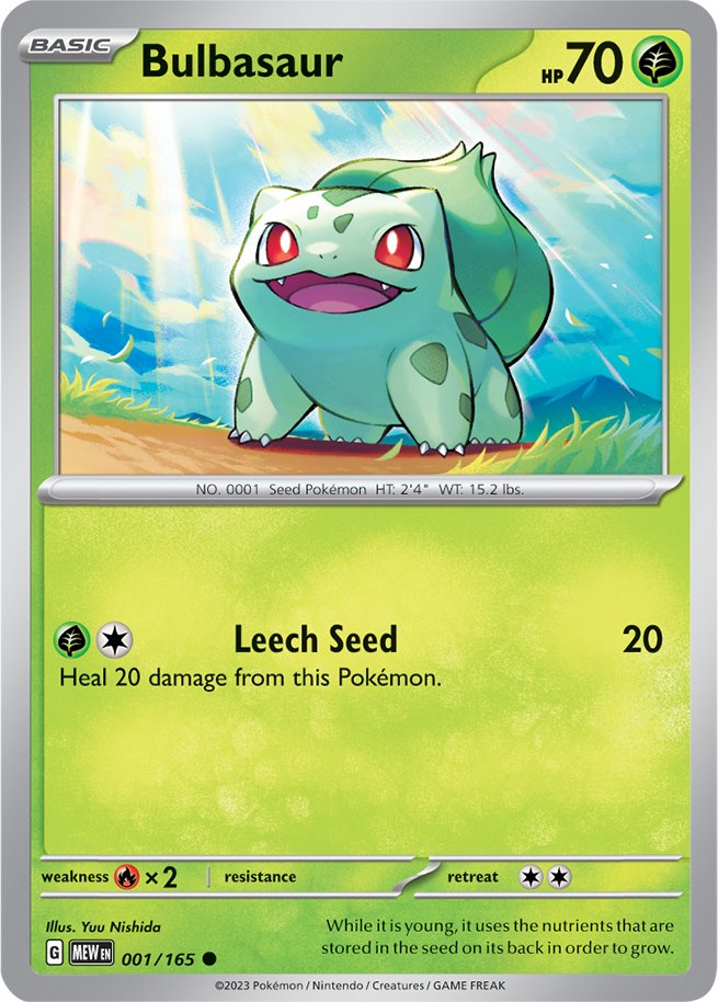 Bulbasaur (001/165) [Scarlet & Violet 151] | GnG Games