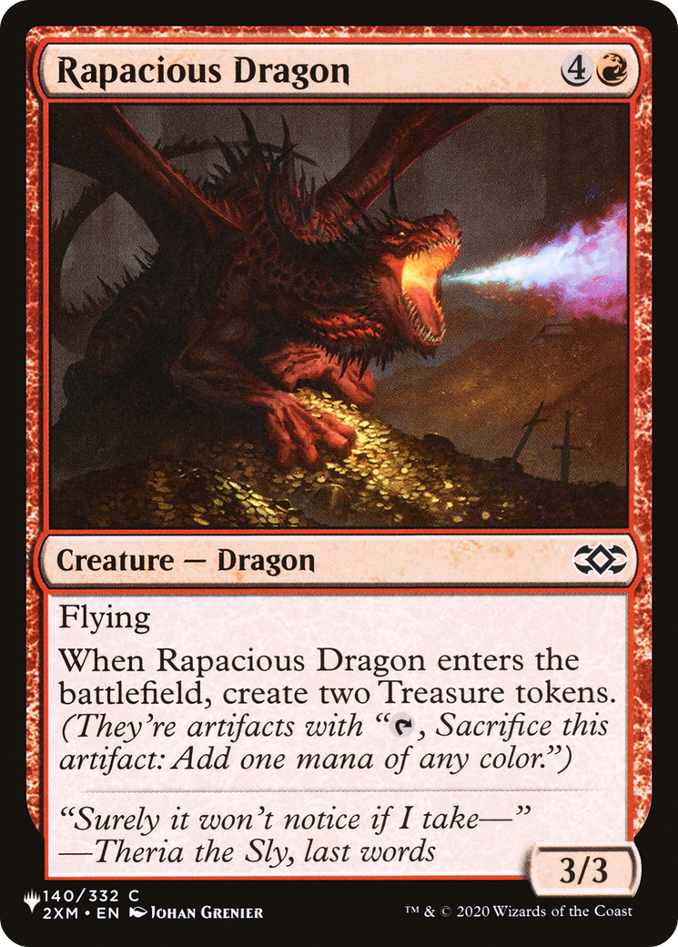 Rapacious Dragon [The List] | GnG Games