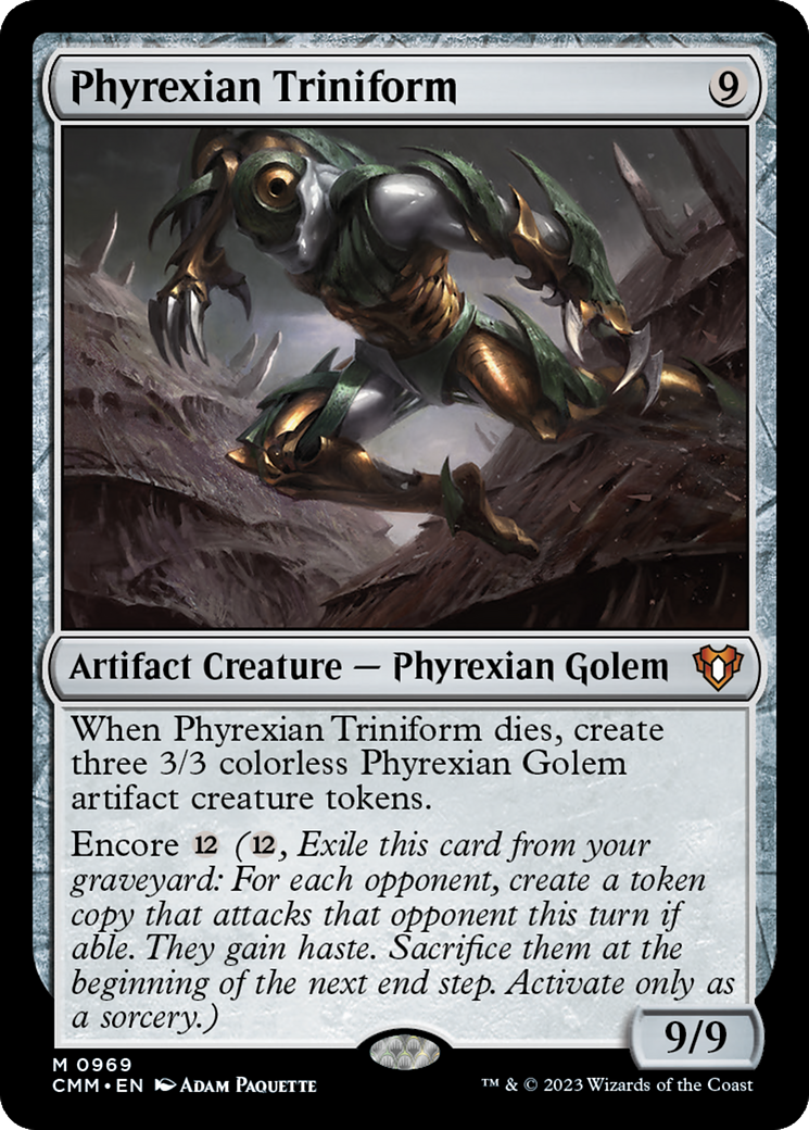 Phyrexian Triniform [Commander Masters] | GnG Games