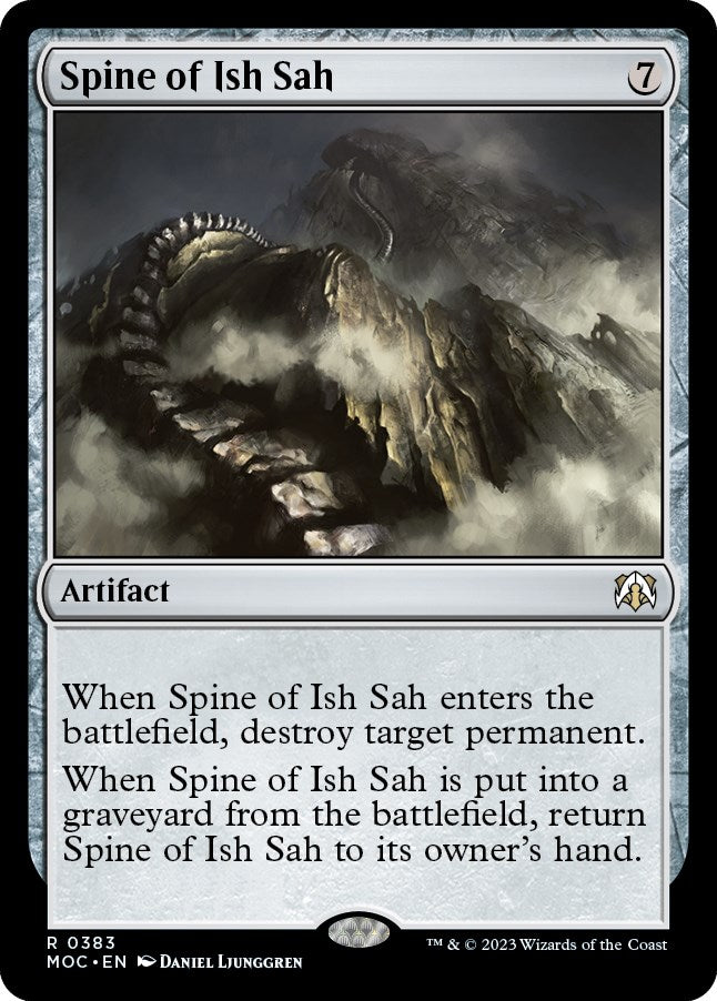 Spine of Ish Sah [March of the Machine Commander] | GnG Games