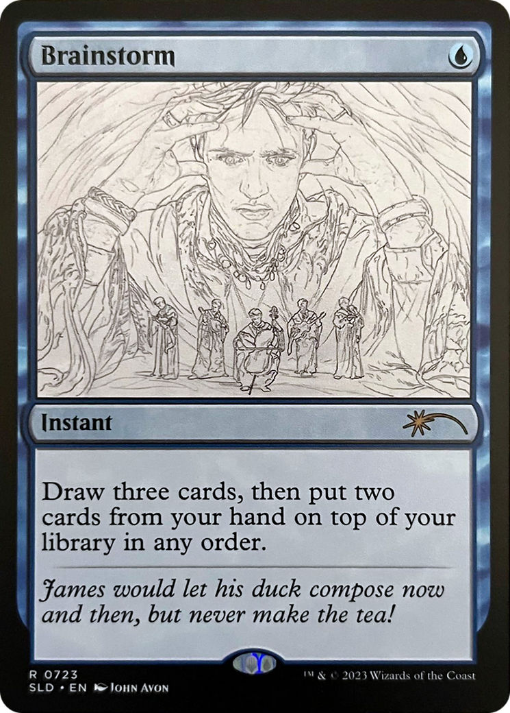 Brainstorm (0723) (Sketch Showcase) [Secret Lair Drop Series] | GnG Games