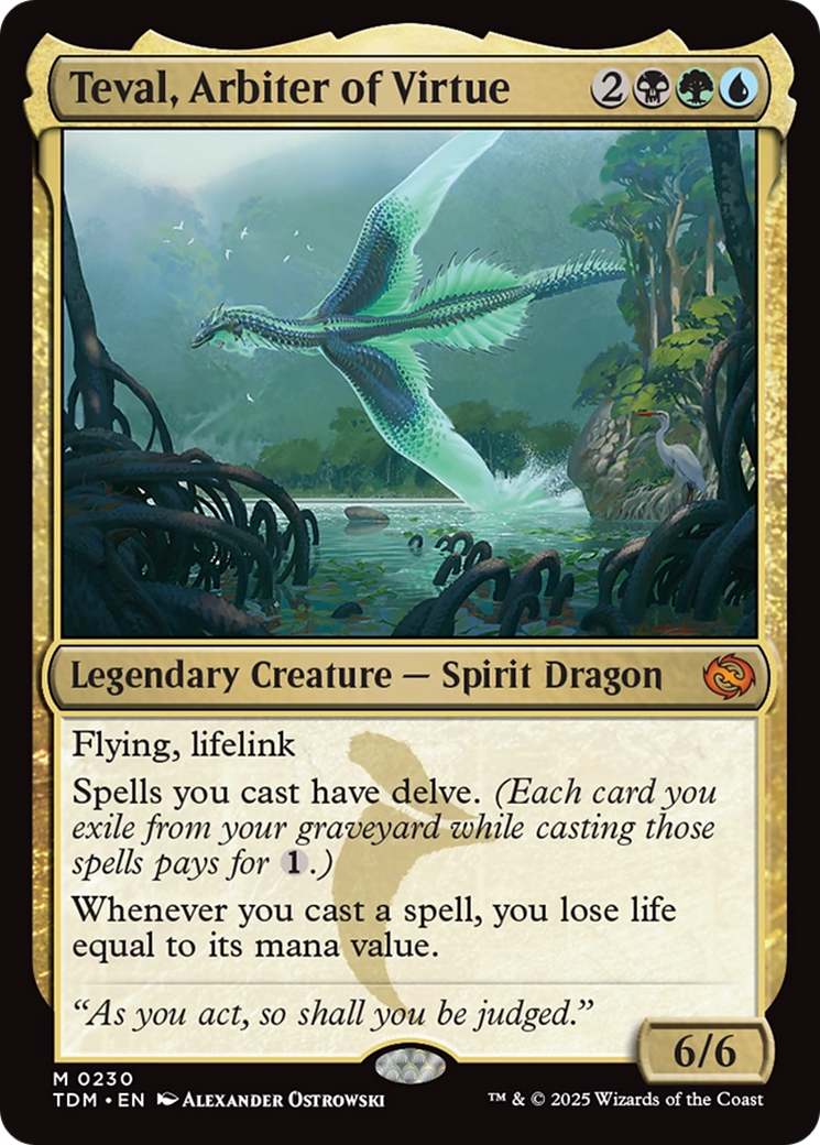 Teval, Arbiter of Virtue [Tarkir: Dragonstorm] | GnG Games