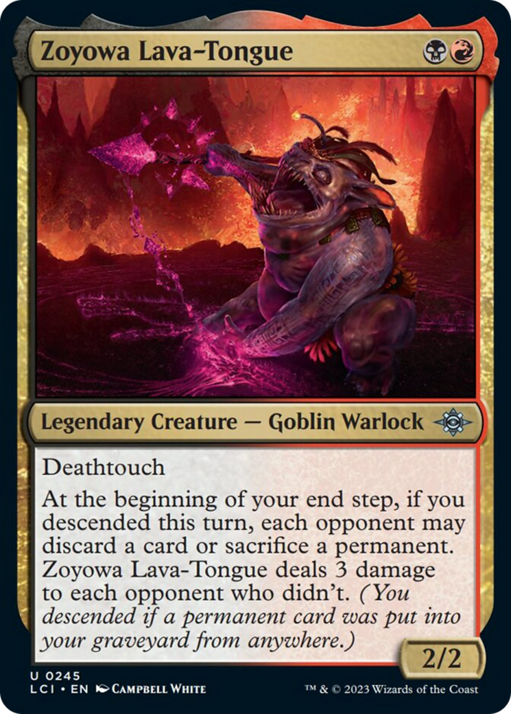 Zoyowa Lava-Tongue [The Lost Caverns of Ixalan] | GnG Games