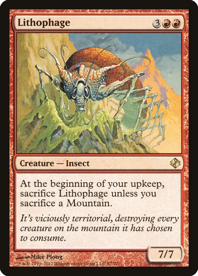 Lithophage [Duel Decks: Venser vs. Koth] | GnG Games