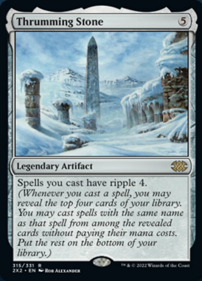 Thrumming Stone [Double Masters 2022] | GnG Games