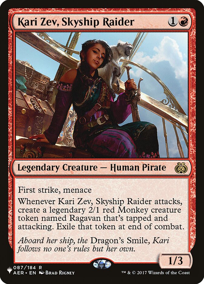 Kari Zev, Skyship Raider [The List] | GnG Games